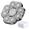 9 Blades Head Silver