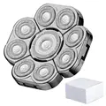 9 Blades Head Silver