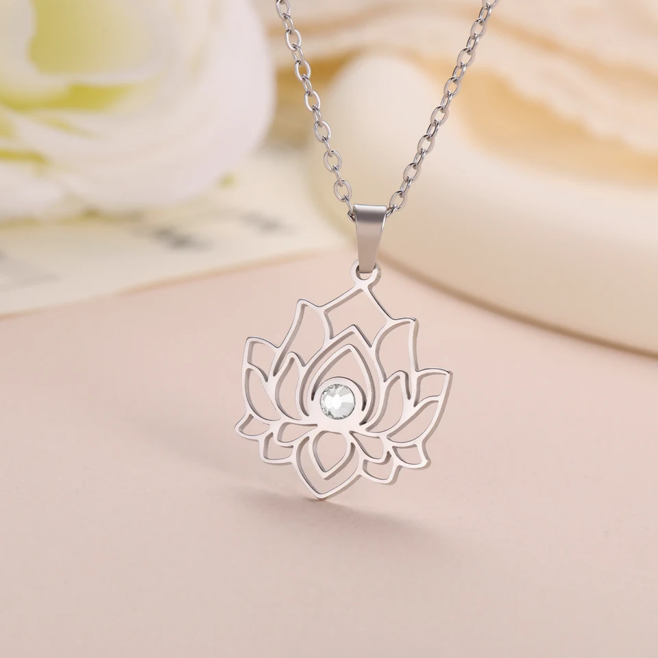 Trendy Bellflower Lotus Dangling Yoga Orecchini Mughetto Leva Chakra Dainty Lovely Choker Meditazione Chakra Gioielli Ragazza Donna Regalo (a