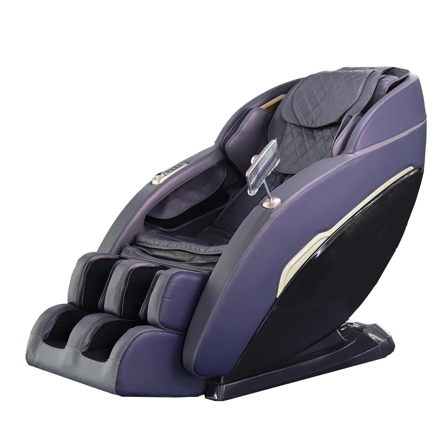 Full Body Zero Gravity SL-Track Shiatsu Massage Chair with Heat Body Scan Bluetooth Foot Roller Electrical 2D Massage Chairs 6