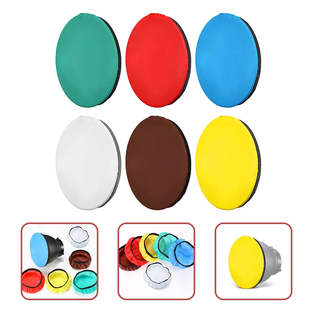 

6 Pcs Photography Lampshade Photographer Accessories Accessories Reflectors Studio Flash Camera Adjustable Lighting Macro