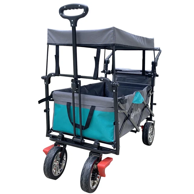 Összecsukható Kültéri Segédprogram Bevásárlókosár Poggyászkocsi Kosár Utazáshoz És Vásárláshoz - Image 4
