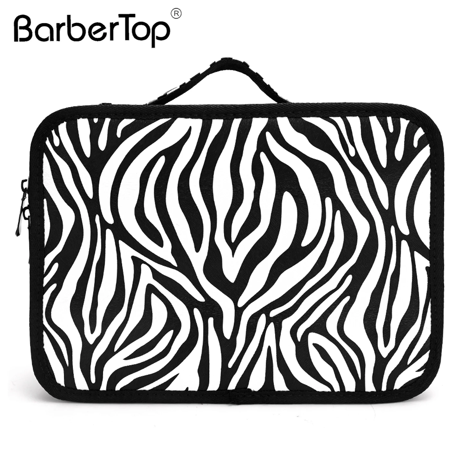 Barber Tools Storage Bag Professional Beauty Makeup Tool Bags Women Carrying Case Salon Hair Styling Supplies Organizer