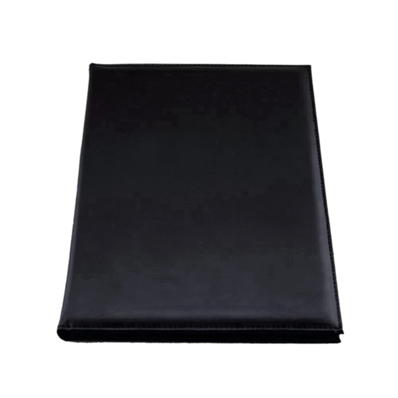 

3X Pu Leather A4 Writing Clipboard Business Notepad Clip Boards Meeting Conference Document Organizer File Folders