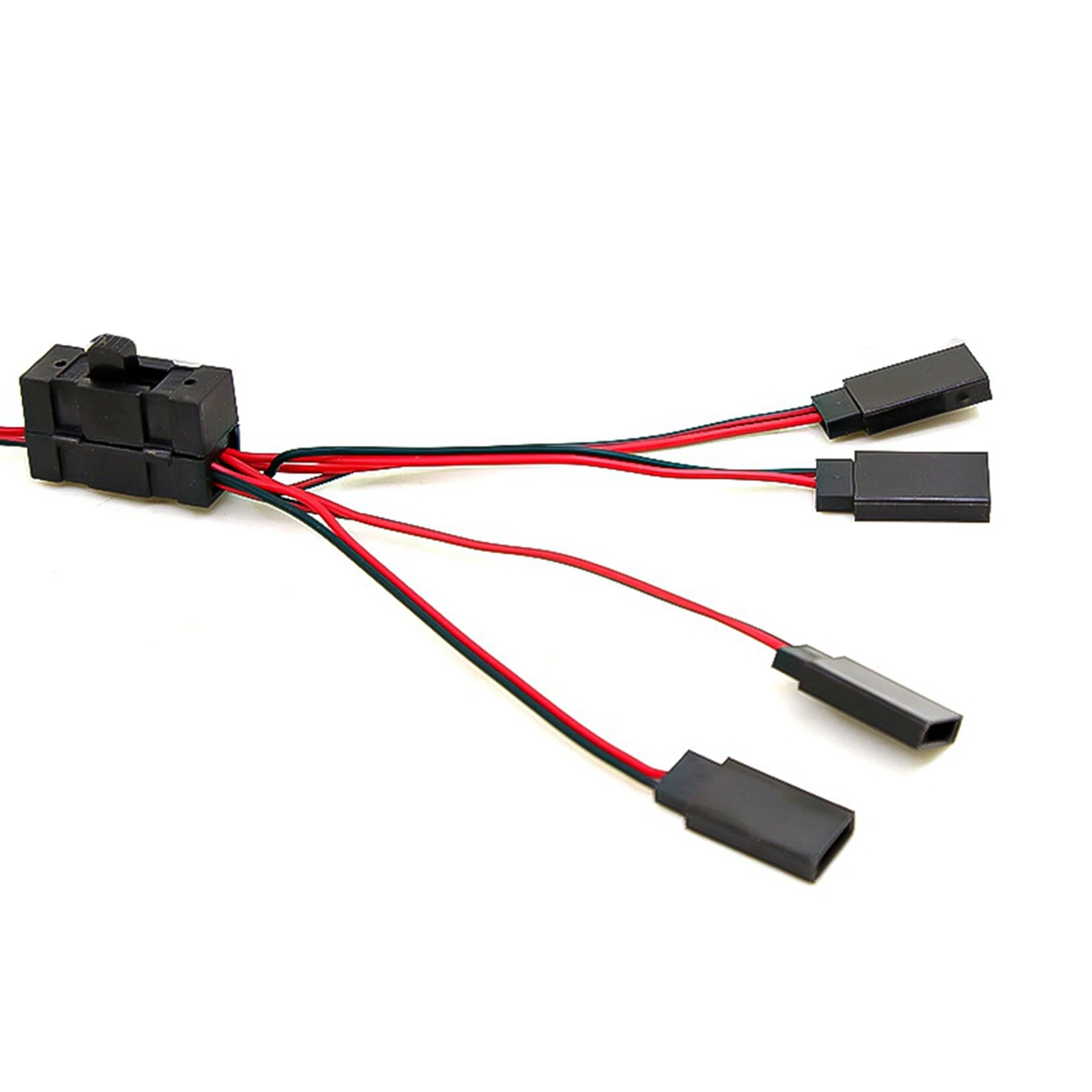 2PCS RC 서보 연장 14 Y 와이어 케이블 JR Futaba RC 모델용 LED 조명 제어 전원 스위치