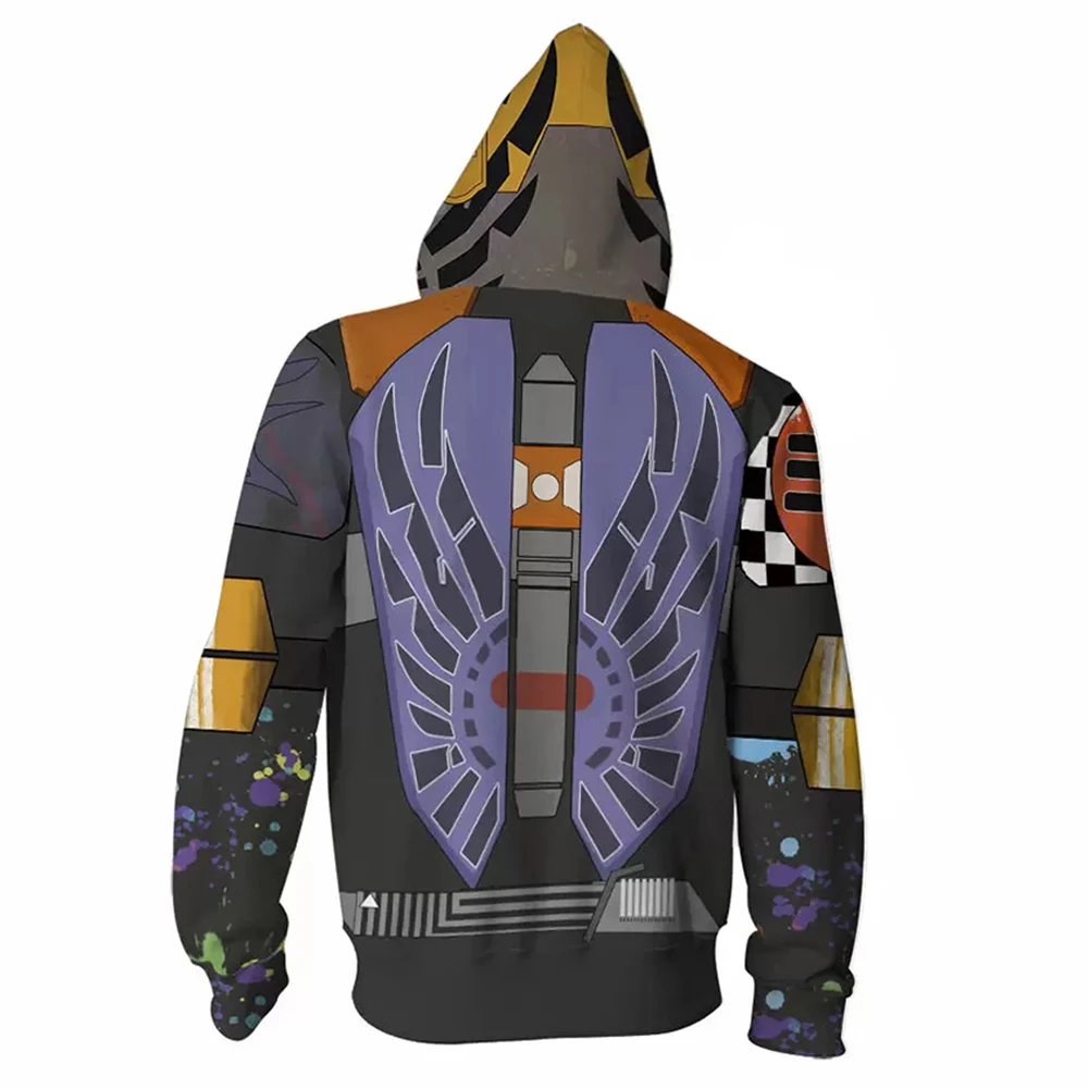 Sabine Cosplay Wren Hoodie Imperial Costume Army Hooded Sweatshirt Boba  Coat Men Women Casual Zip Up Jacket Streetwear Pullover - AliExpress