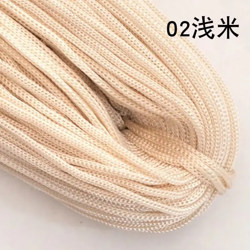 Vibrant 3mm Nylon Cord for DIY Crafts and Hand-Woven Creations - 200m
