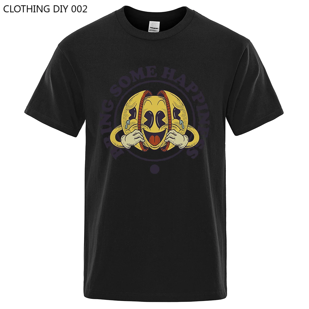 Футболка мужская оверсайз, хлопок, круглый вырез, свободная, повседневная, летняя, дышащая, мягкая