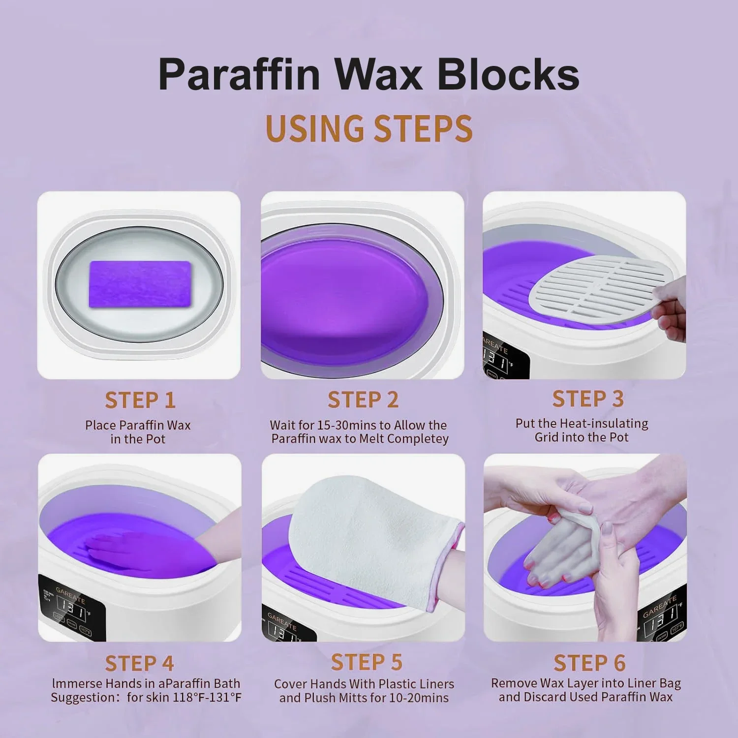 Paraffin Wax Hand and Foot Care Beauty Wax For Heater Machine SPA Moisturizing Hand Soft For Bikini Body 200g/450g