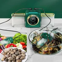 Wall-mounted Desktop Fruit And Vegetable Dual-use Washing Machine Portable Household Fruit And Vegetable Washing Machine 2