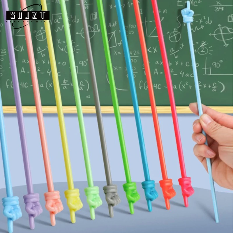 

10Pcs Teaching Pointer Finger Reading Stick Point Picture Book Teaching Educational Toys Preschool Stick Teaching Tool