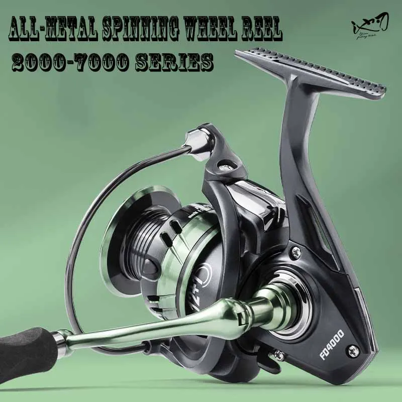 PD Remote casting scroll Spinning Wheel Metal Fishing Reel Sea Rod Wheel  Tackle