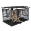 Dog Cage Rainproof Dust Covers Outdoor Universal Dog Wire Crate Cover Waterproof Sun Protection Durable Pet Kennel Case 1