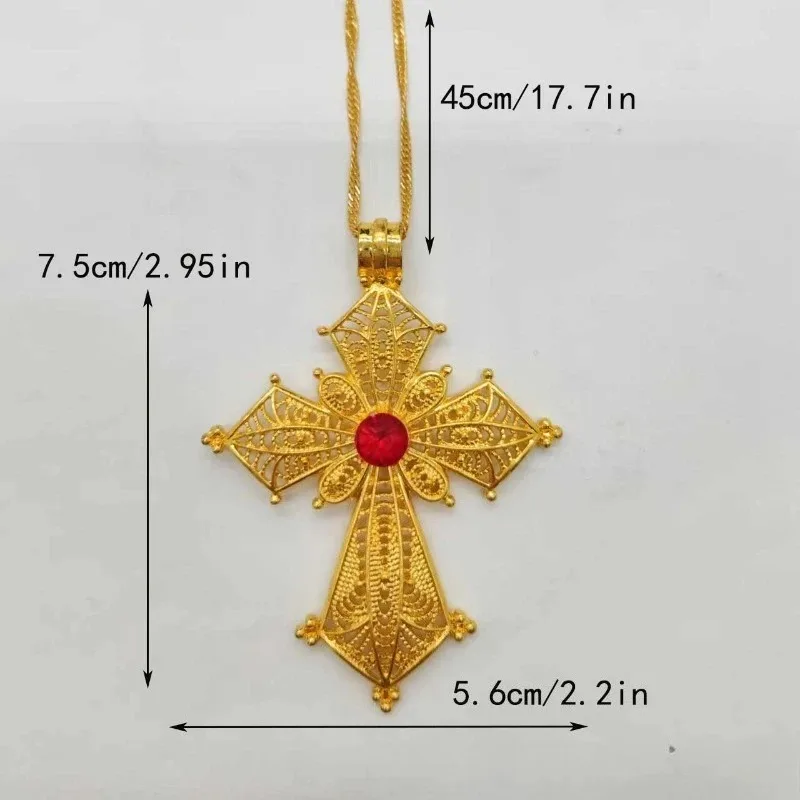 Bestselling Cross Pendant Necklace - 24K Gold Plated Christian Jesus Jewelry for Women, Religious Gift &   Fashion Accessory