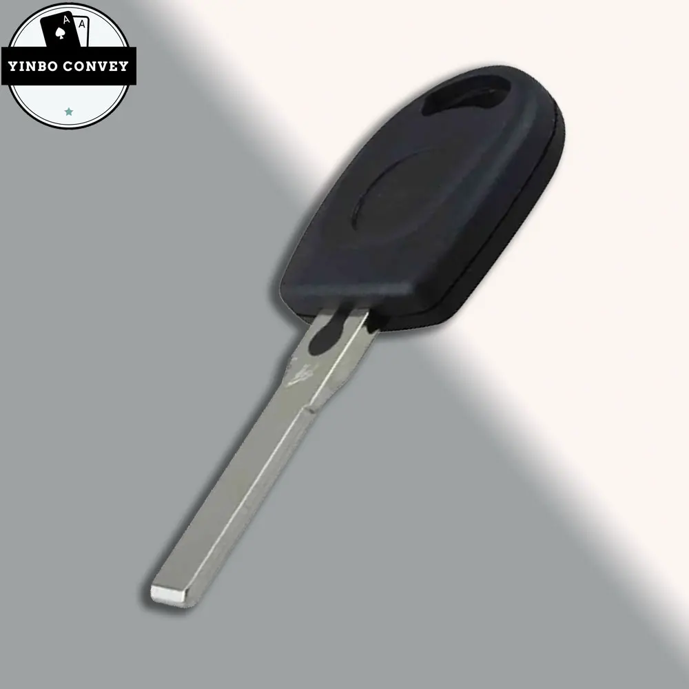 YINBO-Remote Car key Blank Shell ForVolkswagen (VW) B5 Passat Transponder Key HU66 Blade