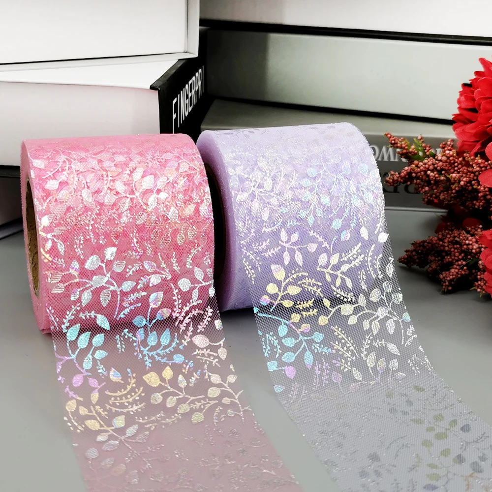Рисунок 1 - 6cm 25 - ярд тюль рулон Iridescent