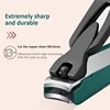 Colorful Nail Clippers Anti-Splash Nail Cutter Detachable Design Fingernail Clippers Stainless Steel Manicure Nail Tool 2