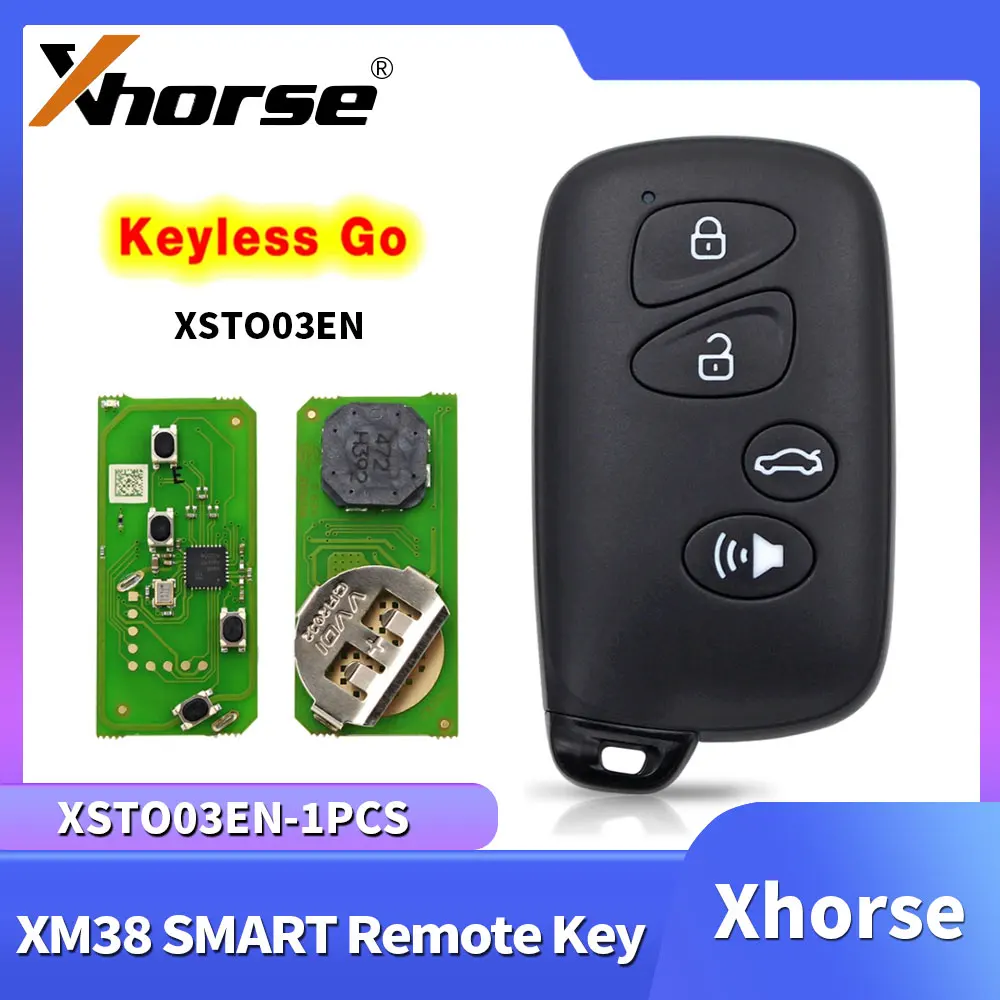 

XHORSE XSTO03EN XS Series Remote Universal VVDI XM38 Smart Key for VVDI2 VVDI Mini Key Tool Max Pro for Toyota Lexus