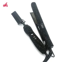 Hair Straightener and Hot Comb Set with Rhinestone High Heat Flat Iron straighter Combo peigne chauffant lisseur Lisseur Cheveux 1