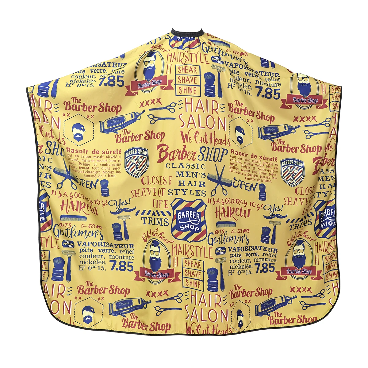 Salon Styling Barber Haircut Cloth Waterproof Hairdresser Apron Pattern Gown Dyeing Haircutting Soft Capes Hairdressing Styling
