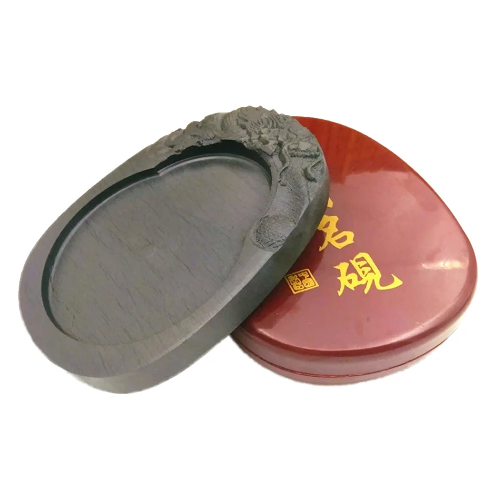 

Принадлежности для каллиграфии Inkstone, пластина для рисования кисточками, Традиционный Держатель Для чернильной плиты, шлифовальная ванночка