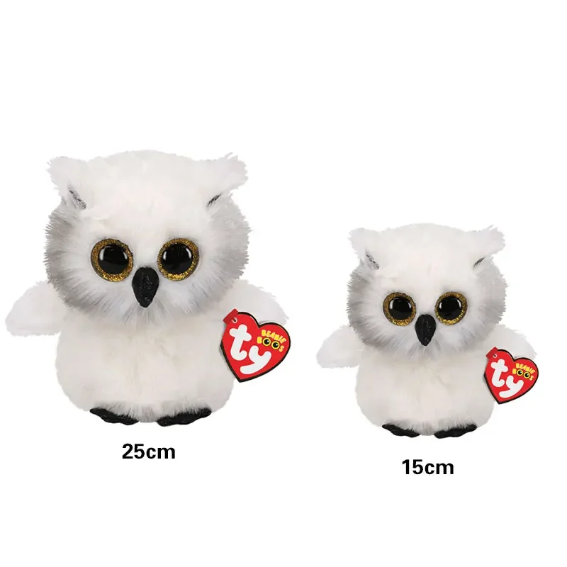 Ty Beanie Glitter Big Eyes Bat Dart Owl Austin Sealion Wiggy