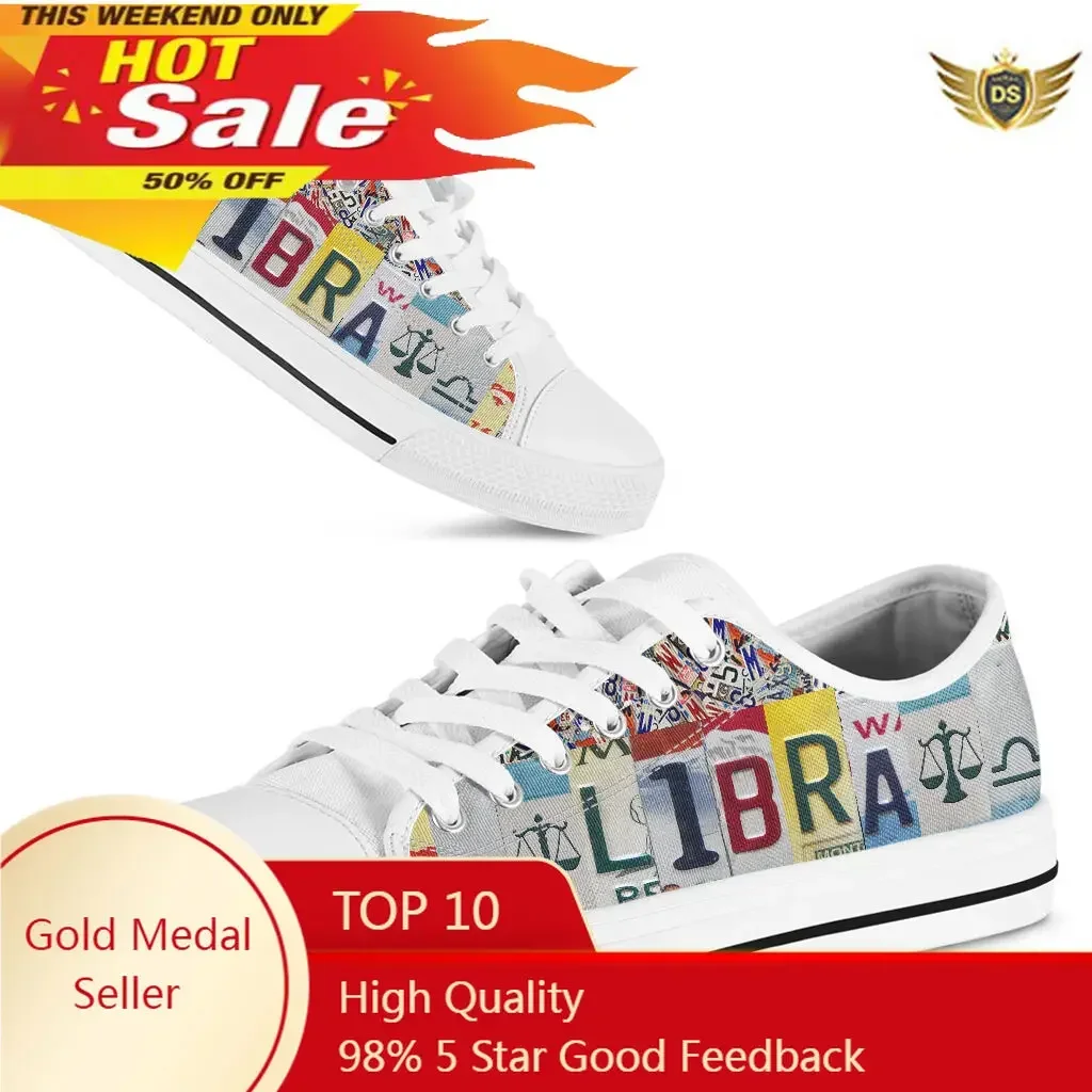 Libra Girl Kawaii Canvas Shoes For Women Sweet Summer Zapatillas Mujer Fashion Students Daily Vulcanize Shoes