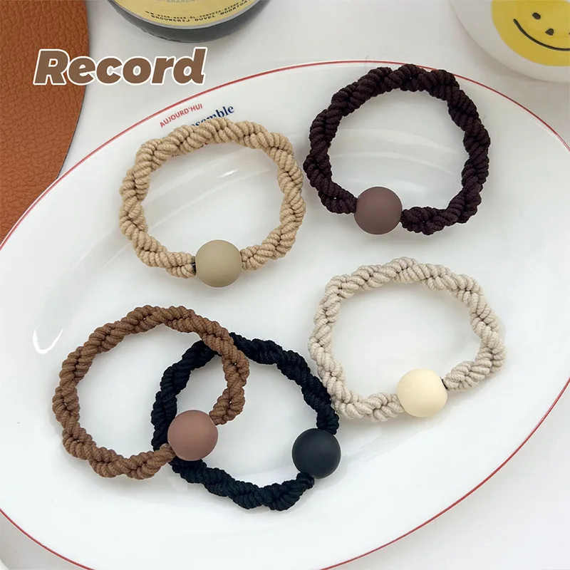 

4 шт./набор, эластичные резинки для волос в Корейском стиле