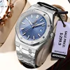 2025 New POEDAGAR Luxury Watch Business Waterproof Male Clock Luminous Date Stainless Steel Square Quartz Men Watch reloj hombre 1