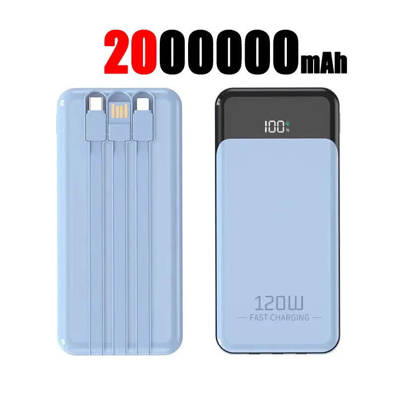 Blue 200000mAh