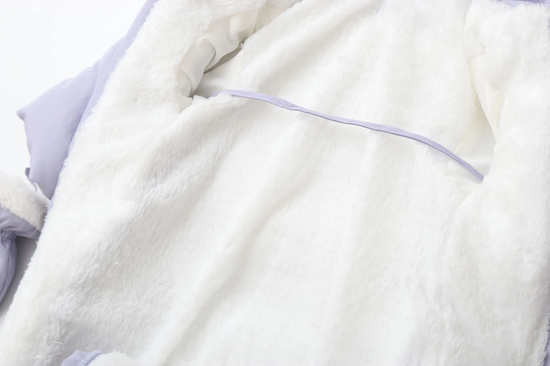 Warm Fleece Baby Romper Jumpsuit for Winter