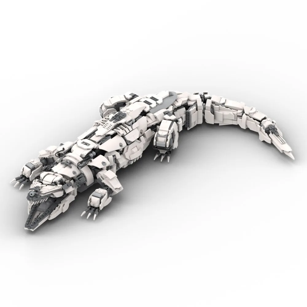 

Конструктор MOC Horizon Mecha, крокодил, нулевой рассвет, Snapmaw, монстр, запрещенный, West Slitherfang, клаустрайдер, кирпич, игрушка в подарок