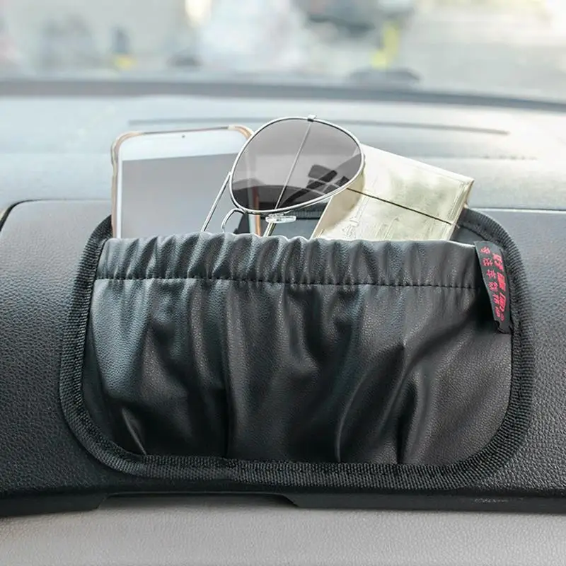 

Self Adhesive Car Bag Automotive Storage Pocket Universel Storage Bag Pocket Cage Auto Organizer Seat Car Multifunctional Access