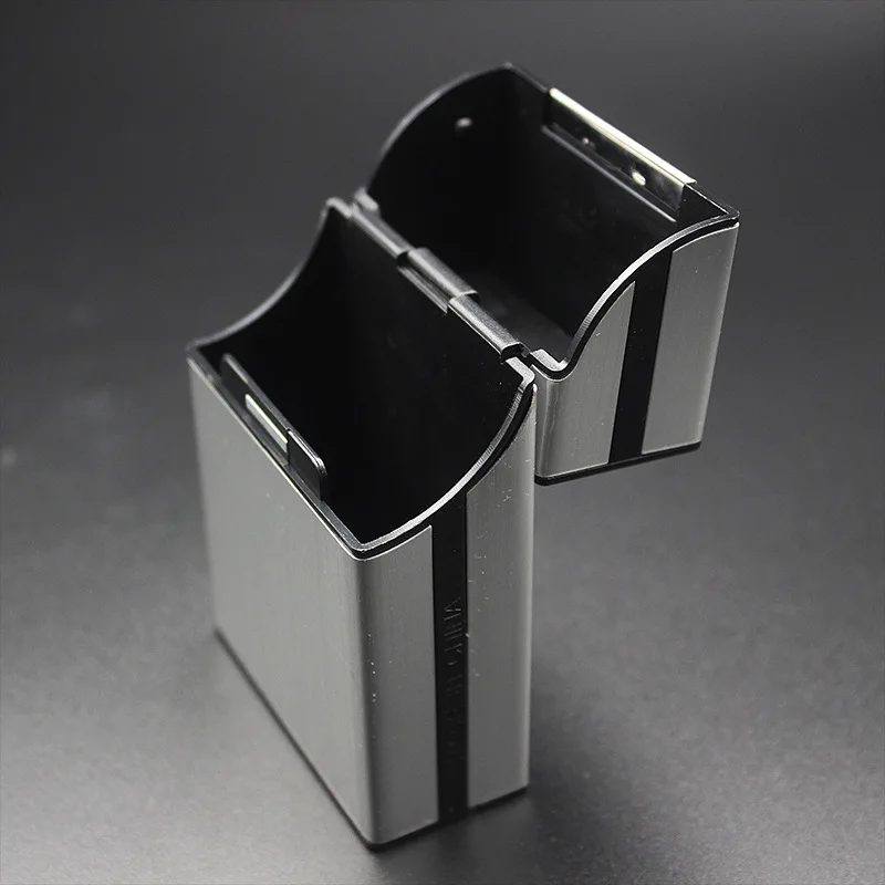 Magnetic 20 Cigar Cigarette Case Pocket Box Storage Container Lighter Aluminum Metal Best Friend Buckle Tobacco Holder Boxes