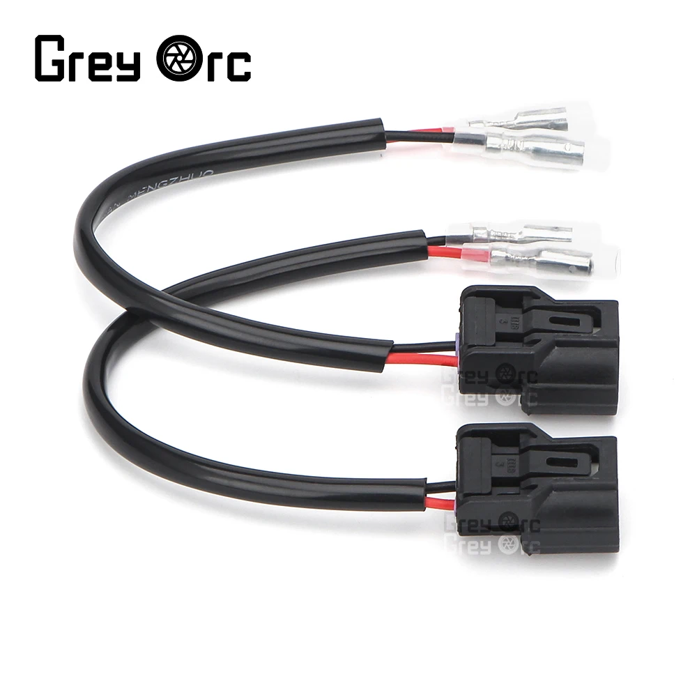 

2 Wires Turn Signal Cable Adapter Plug for Kawasaki Ninja ZX-4R ZX-4RR Ninja650 Ninja 650 2023 2024 Indicator Connector Harness