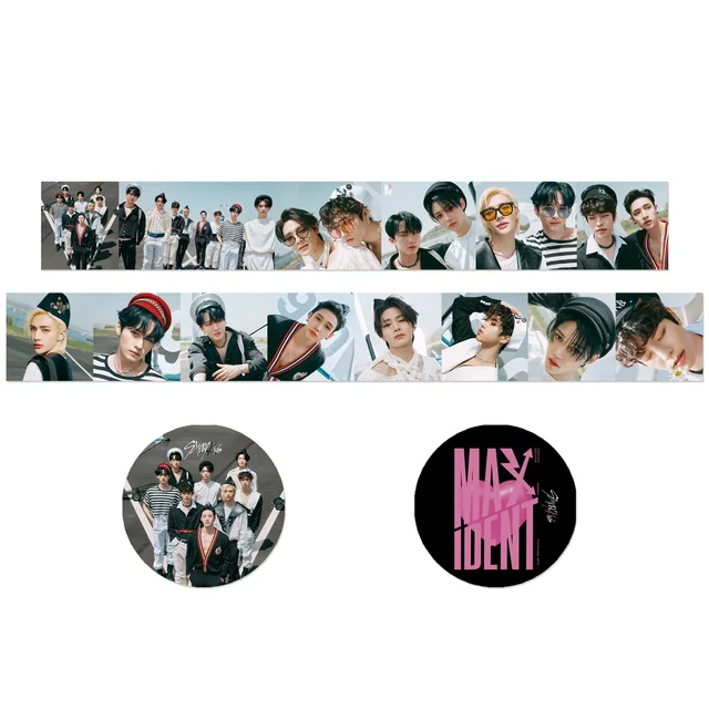 Wholesale Adhesive Stickers Kpop Stray Kids MAXIDENT Gift Box Set StrayKids  Album Pocards Lomo Card Sticker Lanyard Keychains Fans Gifts P230703 From  Mu007, $15.93