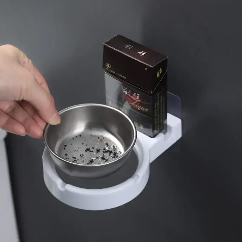 Portable Ashtray Stainless Steel Pocket Smoke Holder