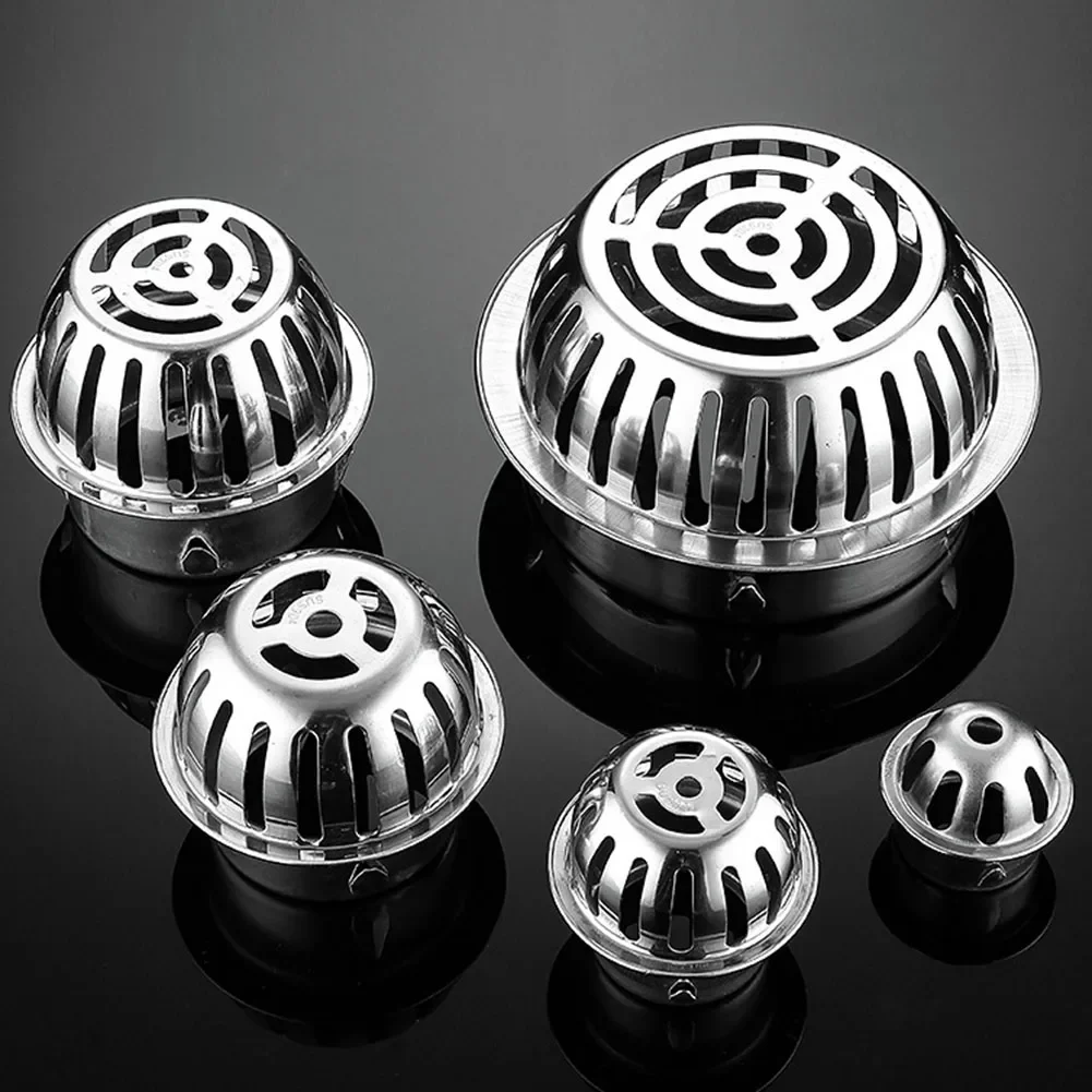Balcony Roof Floor Drain Stainless Steel Large Displacement Anti-Blocking Outdoor Rain Bucket