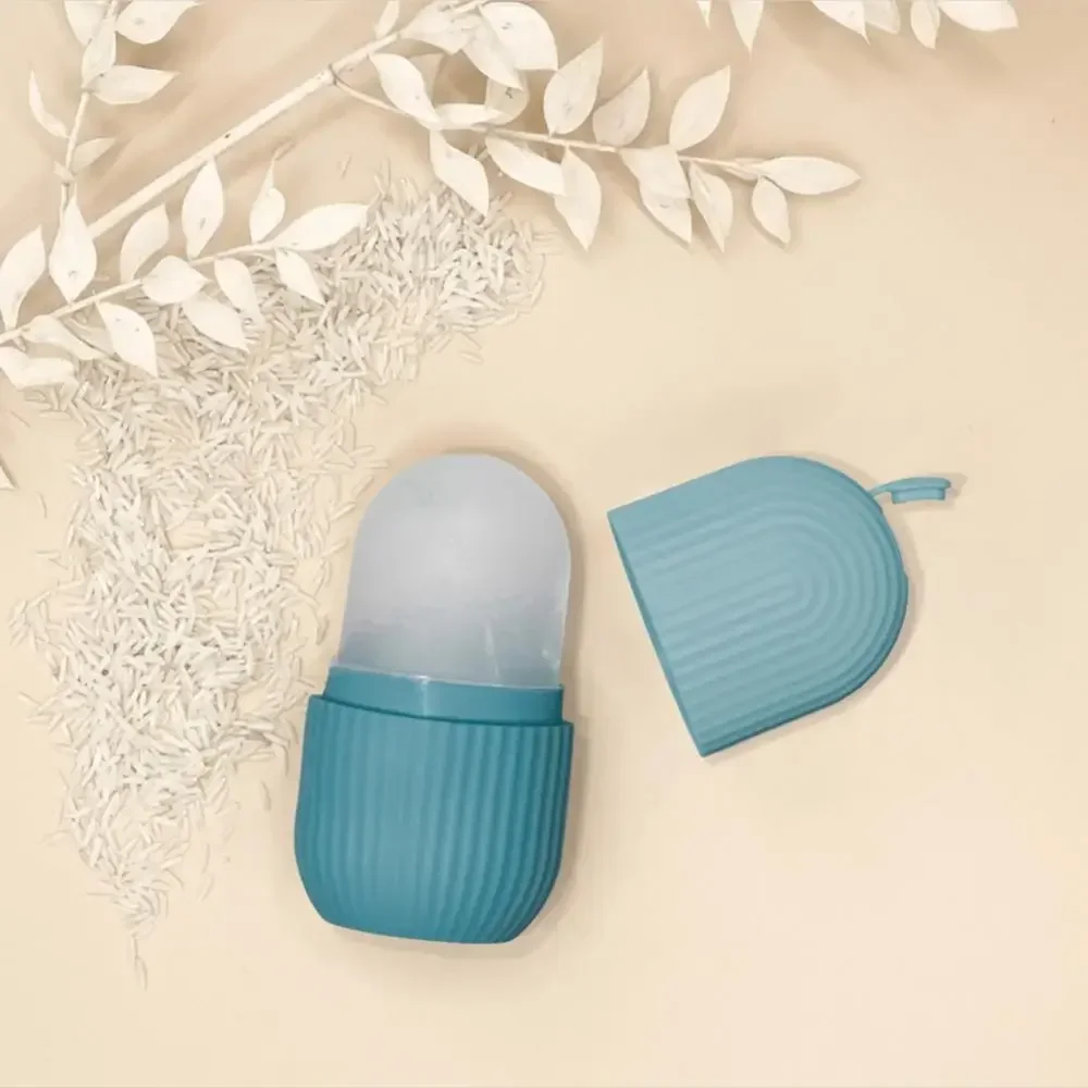 Silicone Ice Facial Roller Beauty Lifting Contouring Tools Skin Care Ice Cube Trays Globe Balls Face Massager Skin Care Tool