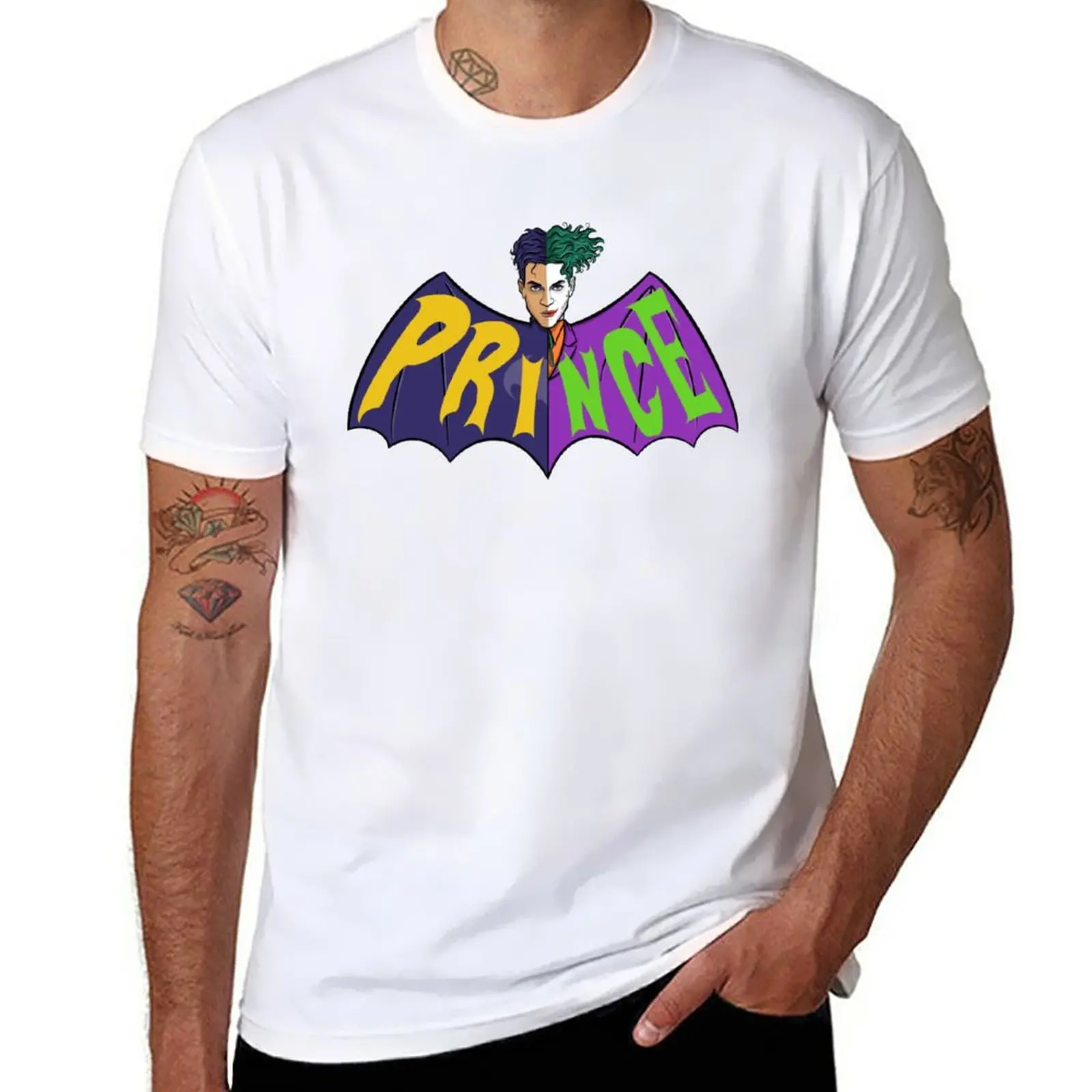 

Party Bat T-Shirt oversized cute clothes T-shirts for men cotton