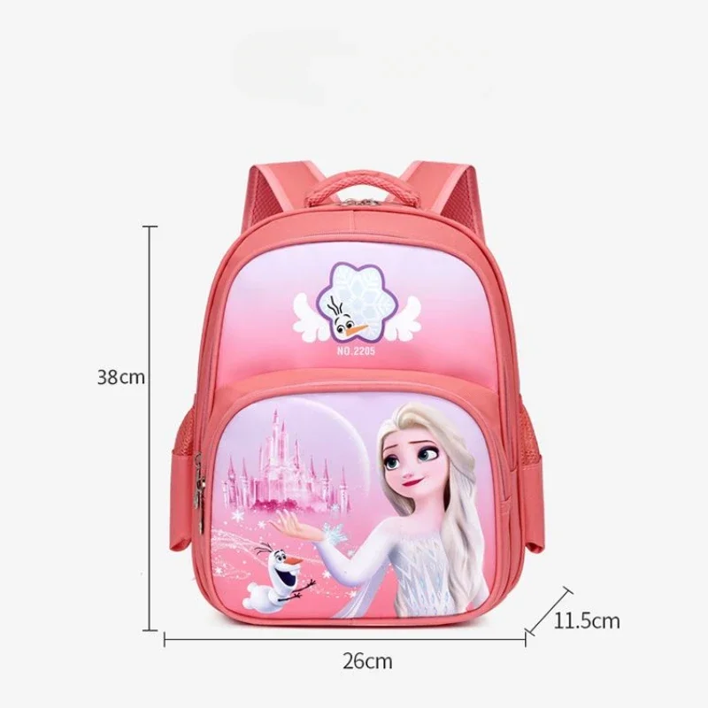 Disney cartoon Spider-Man frozen Kids Backpack Schoolbag Girl  Cute Backpack Bag 6