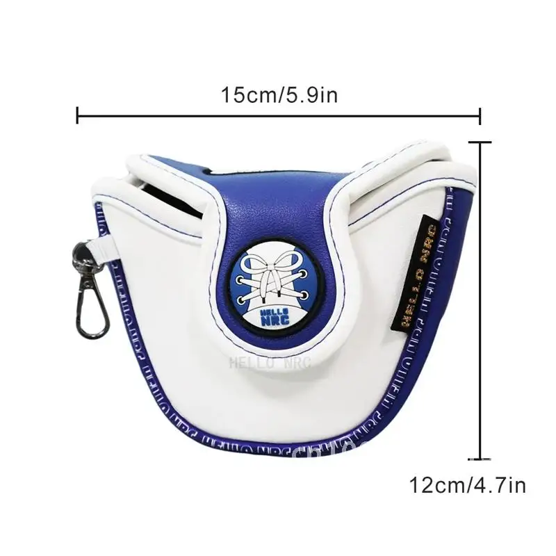 Description Picture 3 of item1PCS Golf Club Headcover for Mallet & Blade Putters Soft Stretch Fitted Putter Cover with Quick Release Buckle