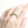 Bague de mariage à clous, bijoux fins de Style européen pour femmes et hommes, cadeau Punk en argent Sterling 925