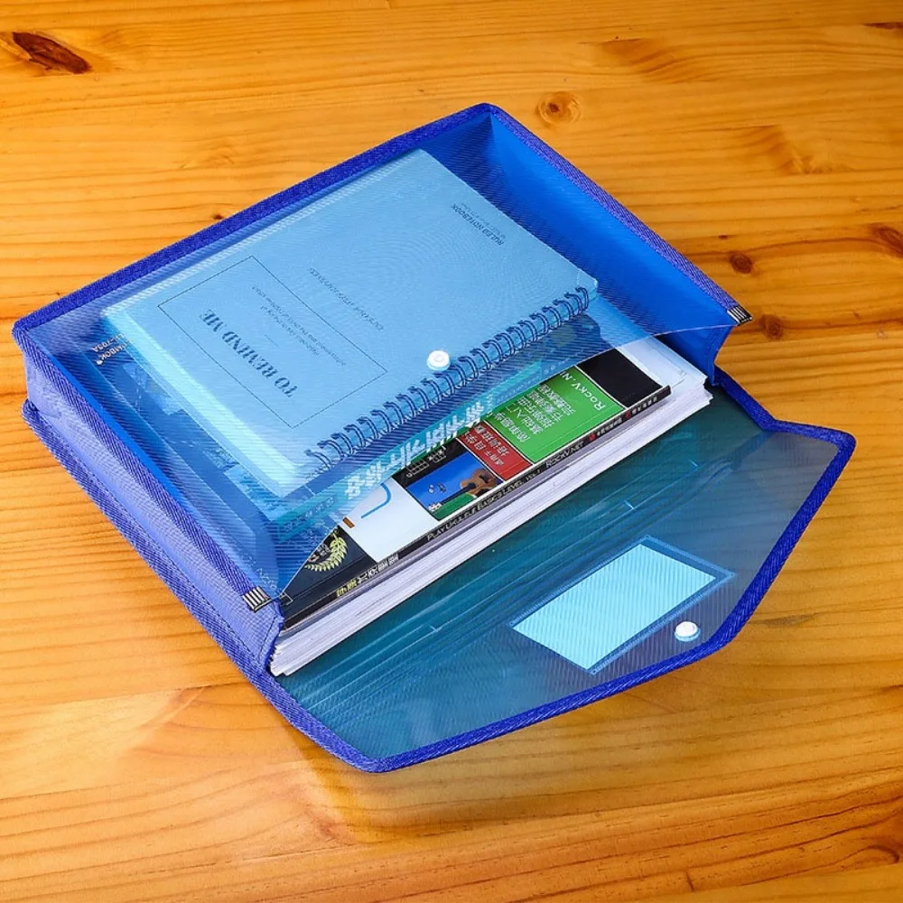 Colorful Twill Waterproof Expanding Office and Student Document Organizer