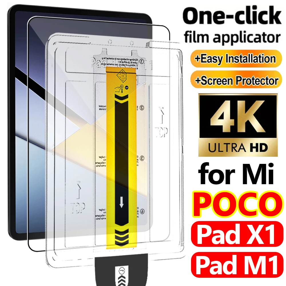 Ultra-Durable Easy Install Screen Protectors - 9H Tempered Glass Protective Film