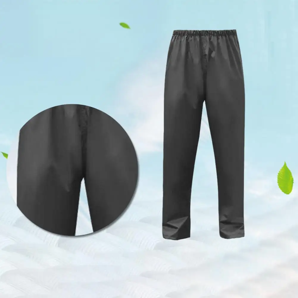 Reliable Men Rain Pants Comfortable Rain Trousers Waterproof Fishing Climbing Trousers Resistant