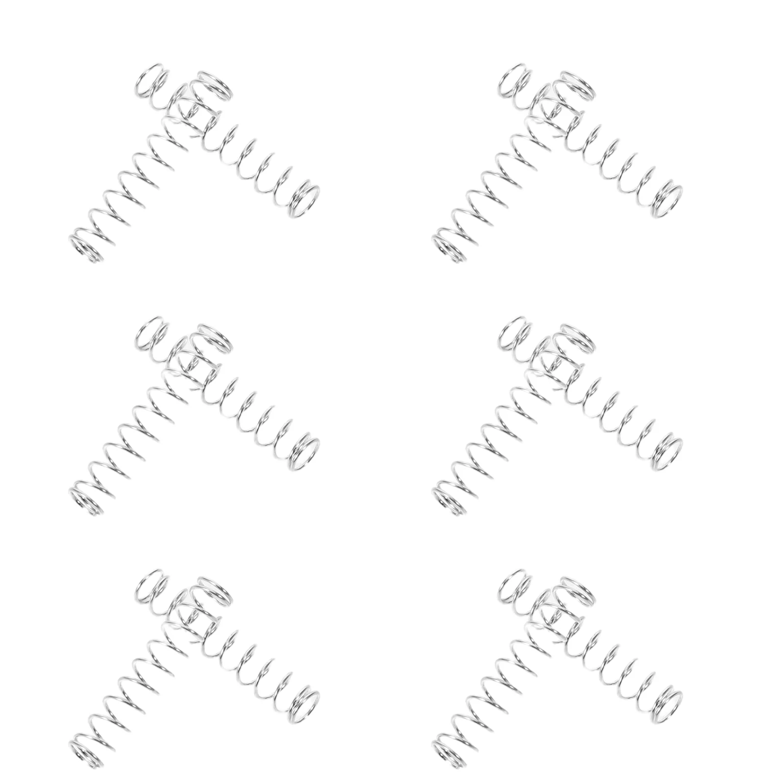 50Pcs 고탄성 볼펜 리필 스프링 0.4mm 와이어 직경 4.5mm Od 18Mm 길이 쓰기 도구 용 금속 스프링
