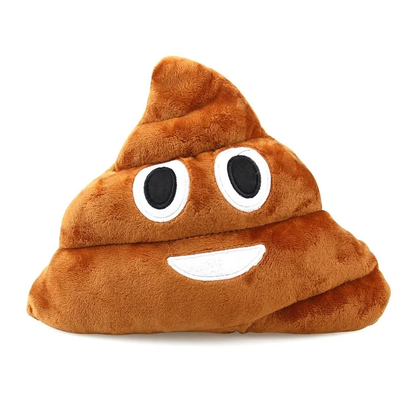 25CM Funny Poop Plush Toy Poop Stuffed Pillow Birthday Halloween Children Gifts Strange Pillow Plush Cushions Home Decor poop stool for bathroom toilet assistance steps for home apartment dorm toilets portable squatting poop foot stool bathroom tool