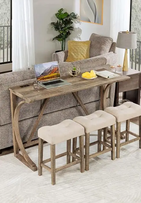 Dining Bar Table and Chairs