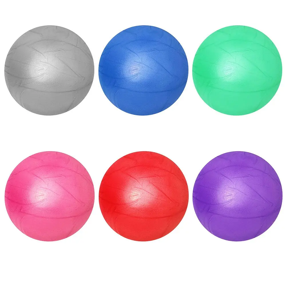 25cm Yoga Ball Pilates Balls Fitness Anti Burst Pregnancy Exercise Balls Indoor Training Supplies